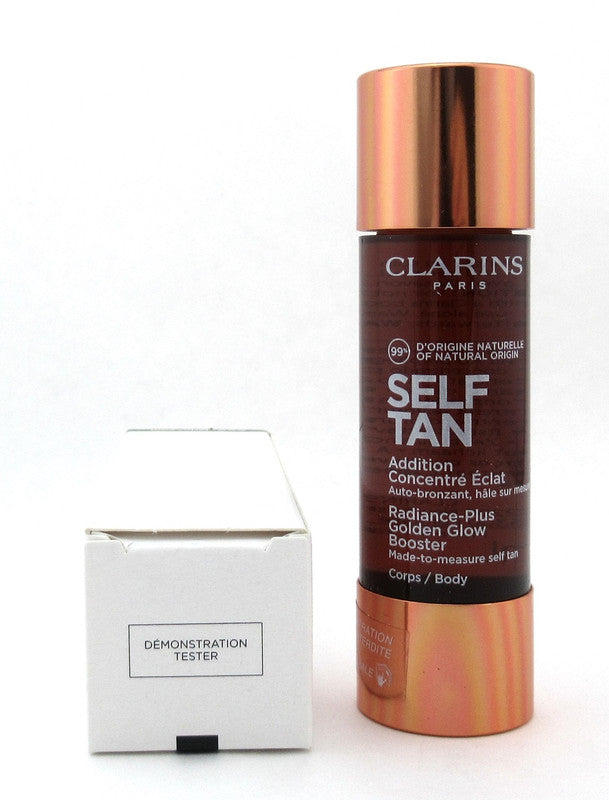Clarins Self Tan Radiance Plus Golden Glow Booster Tester 1 oz