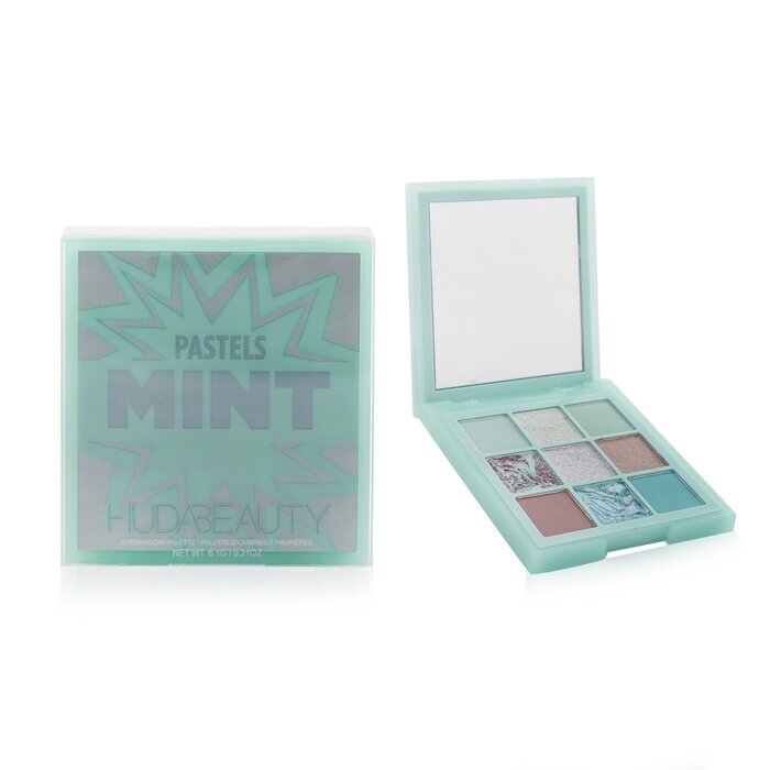 Huda Beauty Pastel Obsessions Eyeshadow Palette (9x Eyeshadow) - # Mint