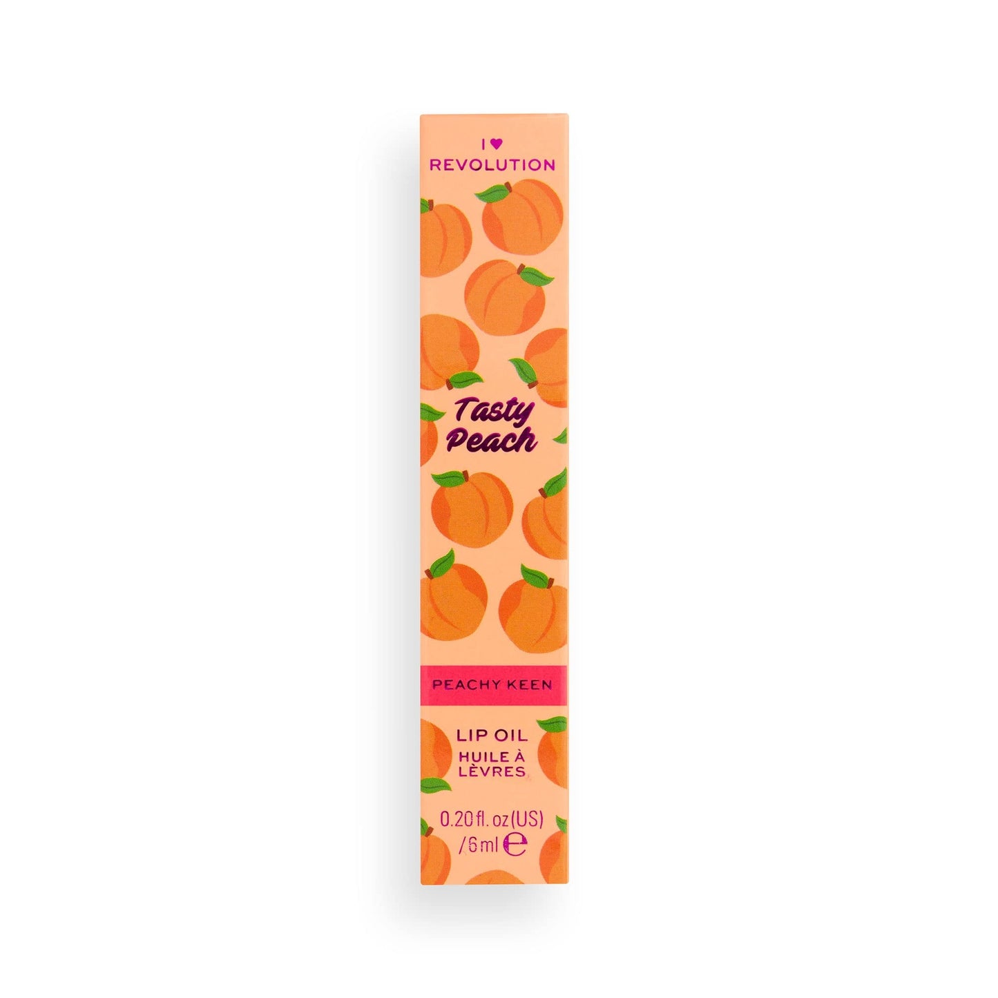 Revolution Tasty Peach Lip Oil 0.02 oz