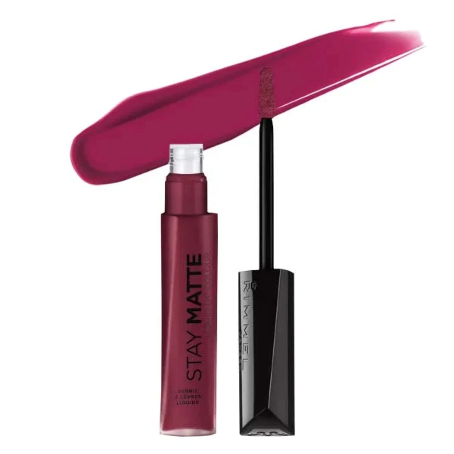 Rimmel Stay Matte Liquid Lip Color (Plum This Show) 0.21 oz