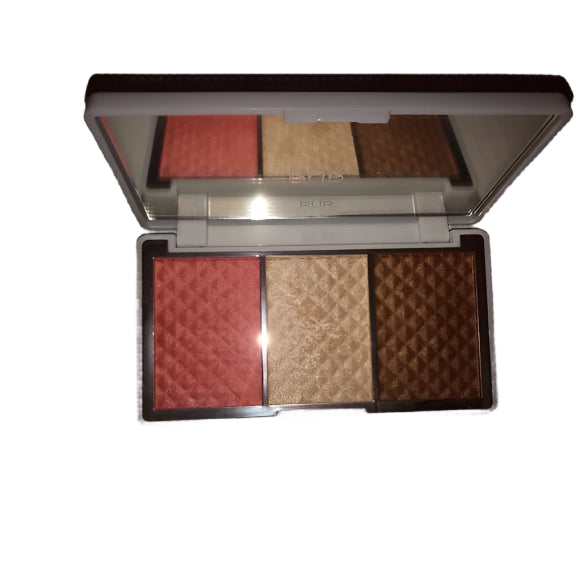 Pur Bronze & Brighten Dreamer Cheek Palette 0.4 oz