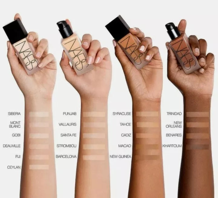 Nars All Day Luminous Weightless Foundation 4 Dark Khartoum 1 oz