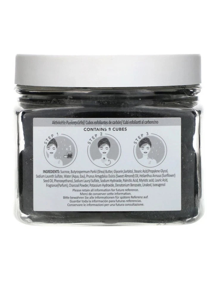 Sunday Rain Exfoliating Cubes Charcoal