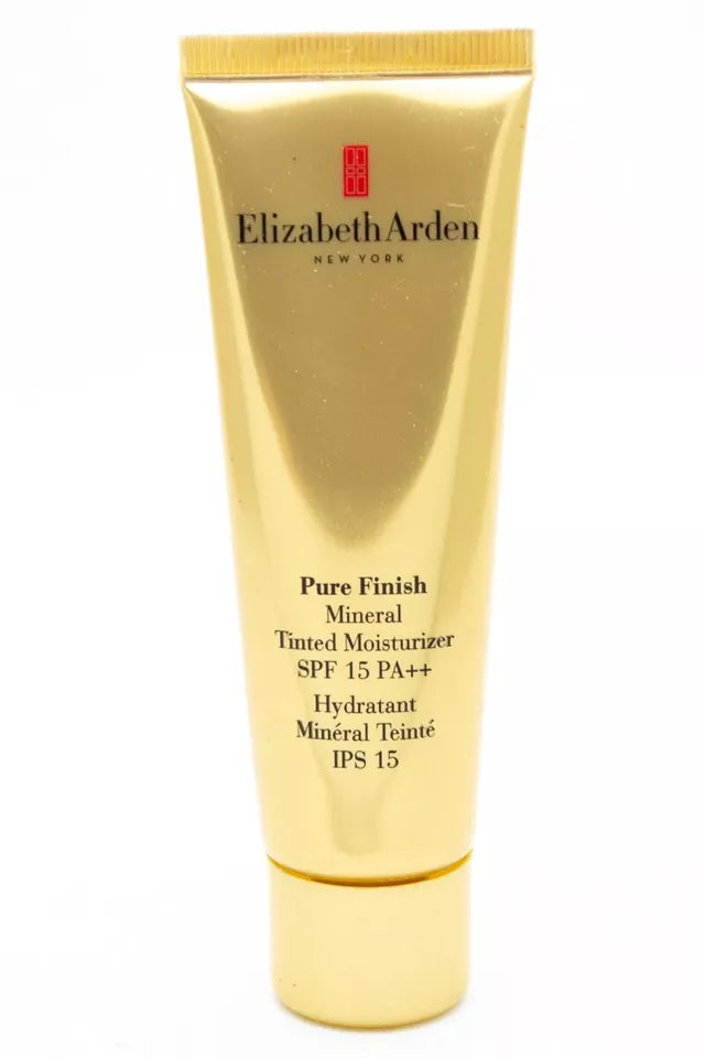 Elizabeth Arden Pure Finish Mineral Tinted Moisturizer Cream SPF 15 03 Medium 1.7 oz