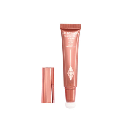 Charlotte Tilbury Glowgasm Beauty Light Wand In Pinkgasm Highlight Blush Cream .40oz