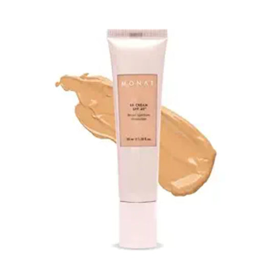 MONAT BB Cream SPF 40 - Sand Broad-Spectrum Moisturizer, Lightweight Tinted Coverage, Fragrance-Free sand 1.18OZ
