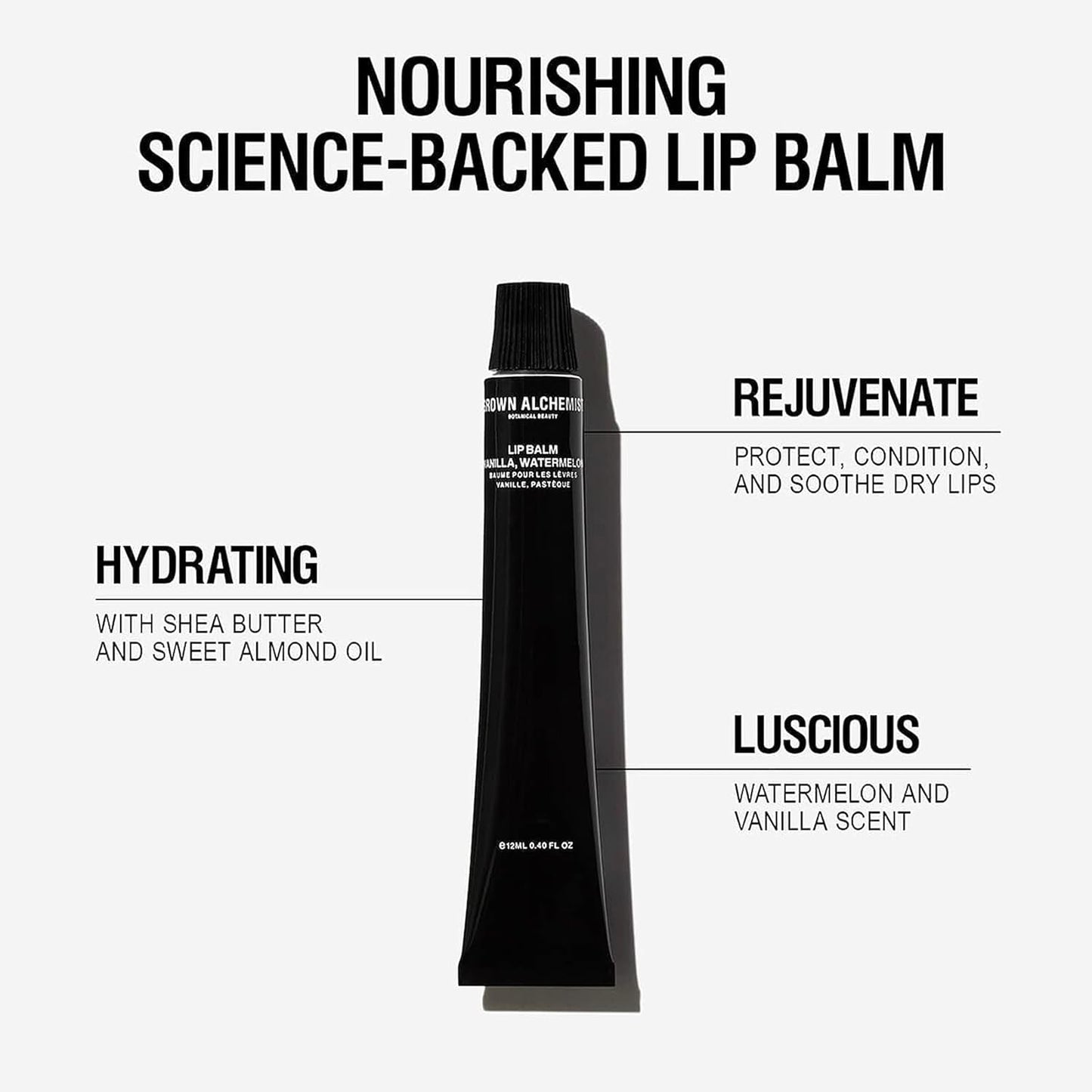 Grown Alchemist Lip Balm - Vanilla & Watermelon 0.2 oz