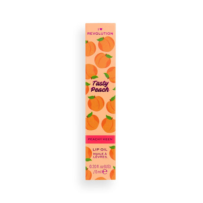 Revolution Tasty Peach Lip Oil 0.02 oz