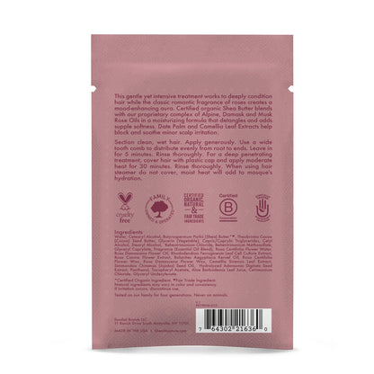 Shea Moisture Peace Rose Oil Complex Nourish &Silken Treatment Masque w/ date Palm & Camelia 2 oz