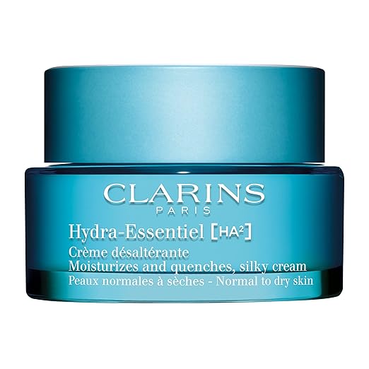 Clarins Hydra-Essentiel Silky Cream Intensely Hydrating Moisturizer 0.5oz