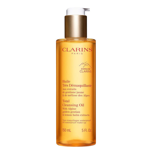 Clarins Total Cleansing Oil With Alpine Golden Gentian And Lemon Balm Extracts