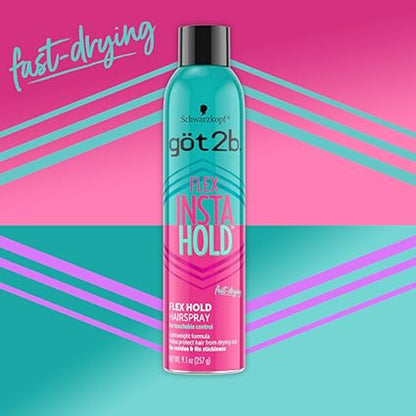Schwarzkopf Got2b Flex Insta Hold Hairspray 9.1 oz