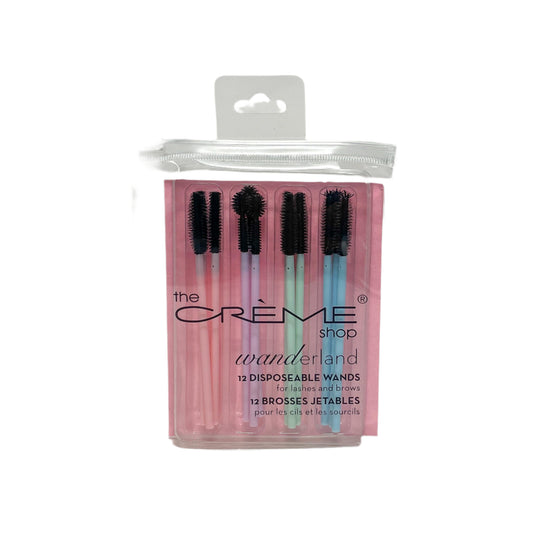 The Crème Shop Korean Beauty Makeup Wonderland 12 Disposable Mascara Wands