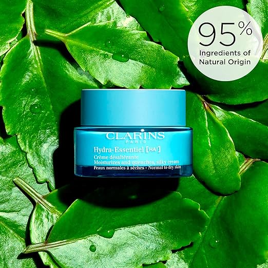 Clarins Hydra-Essentiel Silky Cream Intensely Hydrating Moisturizer 0.5oz