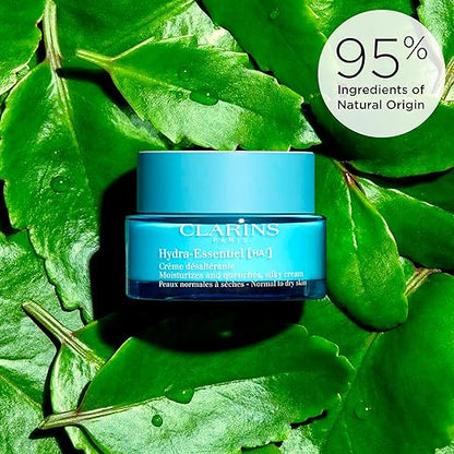 Clarins Hydra-Essentiel Silky Cream Intensely Hydrating Moisturizer 0.5oz