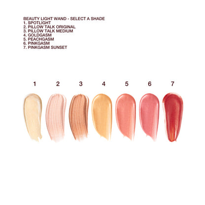 Charlotte Tilbury Glowgasm Beauty Light Wand In Pinkgasm Highlight Blush Cream .40oz