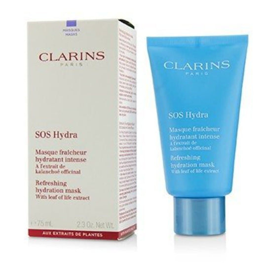 Clarins Sos Hydra Refreshing Hydration Mask With Leaf Of Life Extract
