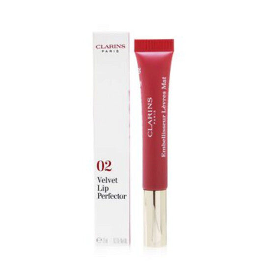 Clarins Velvet Lip Perfector | Velvety-Matte Finish Liquid Lipstick 0.3 oz