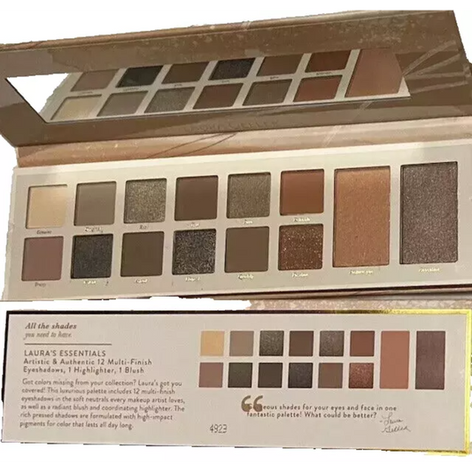 Laura Geller Laura's Essentials Artistic & Authentic 12 Mult-Finish Eyeshadows 0.4 oz