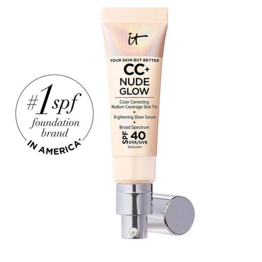 IT Cosmetics Foundation CC+ Nude Glow Medium Tan 1.08 oz