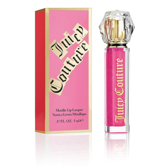 Juicy Couture Metallic Lip Lacquer Liquid Lipstick Femme Metale 01 - 0.17 oz