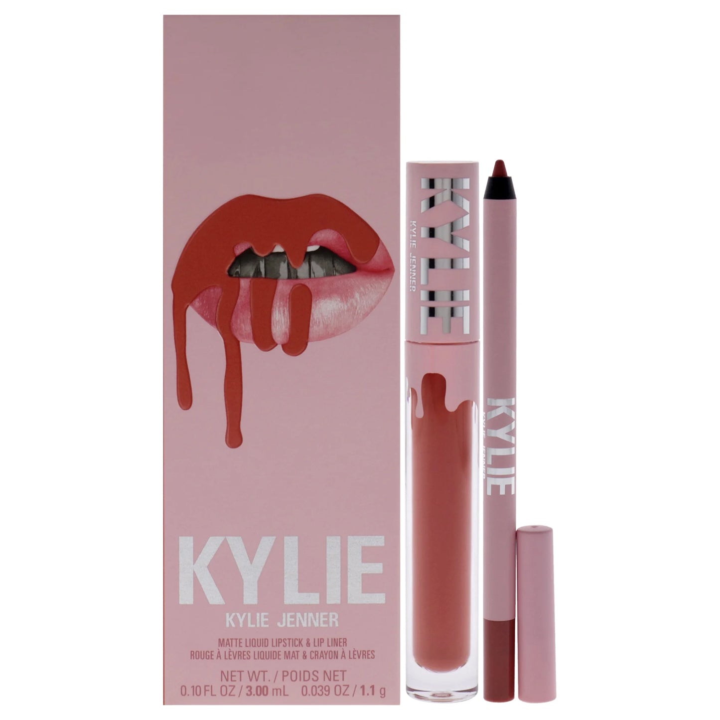 Kylie Cosmetics Matte Lip Kit in Autumn Matte 505 0.10 fl oz (3 ml) & 0.039 oz (1.1 g)