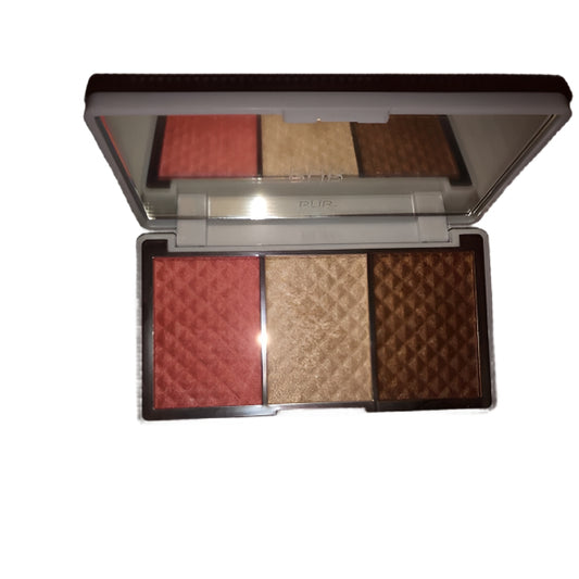 Pur Bronze & Brighten Dreamer Cheek Palette 0.4 oz