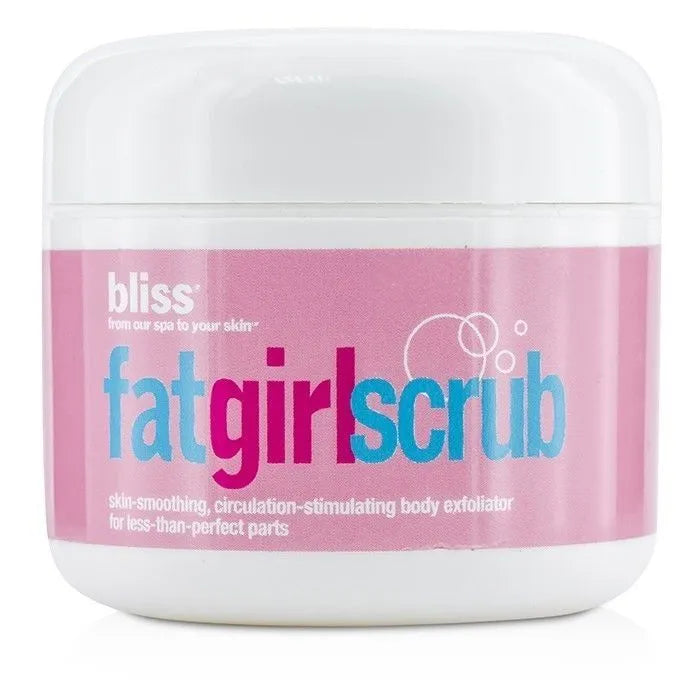 Bliss Fat Girl Scrub Skin Smoothing Stimulating Body Exfoliator 2.7 oz