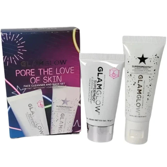 Glamglow Pore The Love Of Skin Face Cleanser And Mask Set