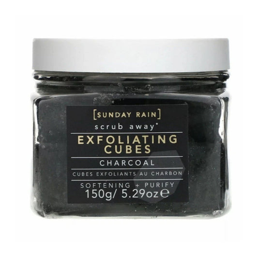 Sunday Rain Exfoliating Cubes Charcoal
