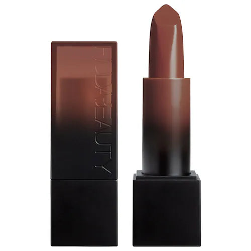 Huda Beauty Bossy Browns Cream Lipstick (Goal Digger) 0.1 oz